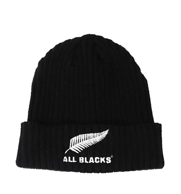 All Blacks Adult Ribbed Beanie