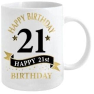 21st Birthday Mug