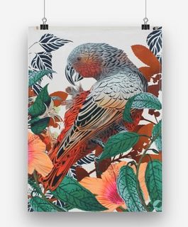 Flox Tea Towel Kaka